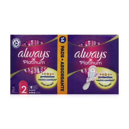 Always Platinum прокладки super 14 шт.