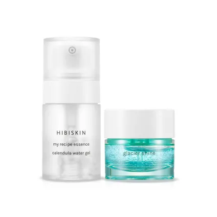 Hibiiskin Calendula Water Gel есенція + сироватка зволоження та сяйво шкіри 40+10мл