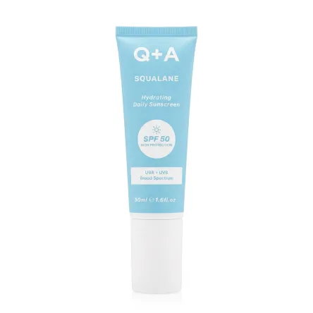Q+A сонцезахисний крем для обличчя Squalane Hydrating Daily 50мл