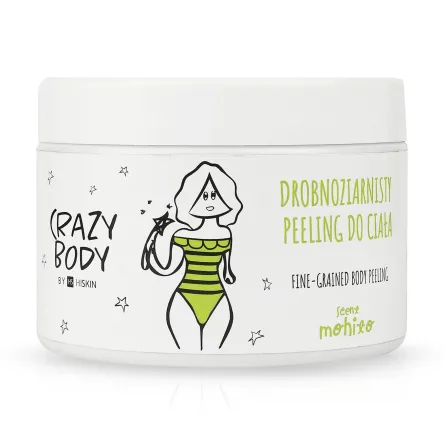 Crazy Body скраб для тіла дрібнозернистий сольовий Mohito 300мл