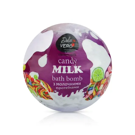Dolce Vero бомба для ванни Candy milk 75г