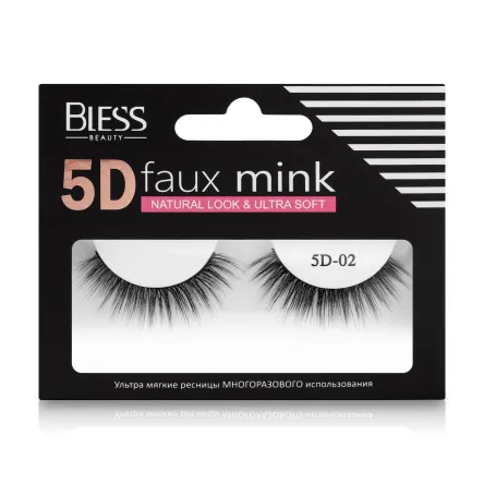 Bless Beauty 5D Faux Mink вії стрічкові 02*
