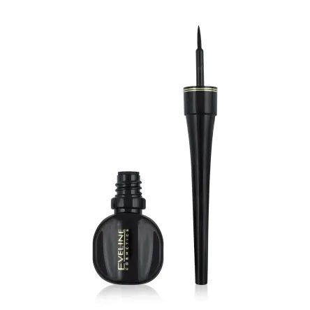 Eveline Cosmetics Celebrities рідка підводка для очей водостійка Vinyl Black 3мл