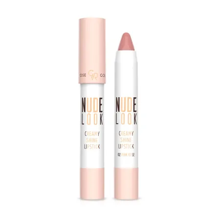 Golden Rose Nude Look Creamy Shine помада - олівець