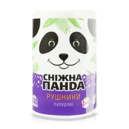 Snow Panda рушник паперовий 2 шари, 500листів, 60м