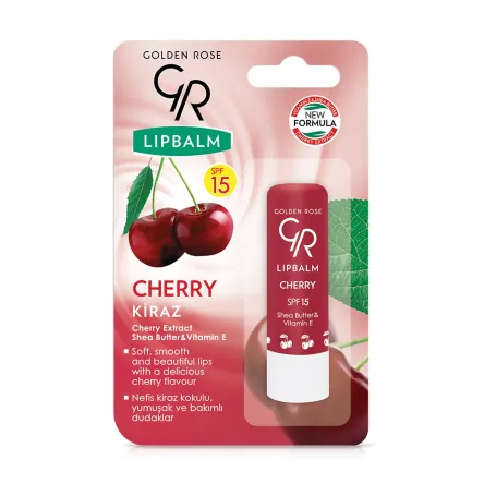 Golden Rose бальзам для губ* Cherry з відтінком SPF15 4.6г