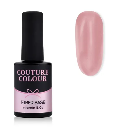 Couture Color база для гель-лаку із нейлоном рожева з шимером 04 9мл