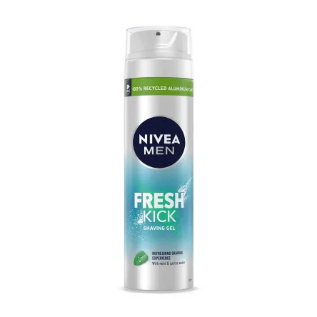 Nivea гель для гоління Fresh Kick 200мл
