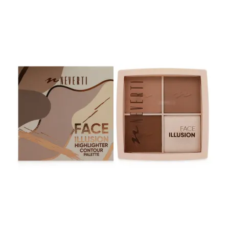 Neverti Face Illusion палітра для контурування 14г