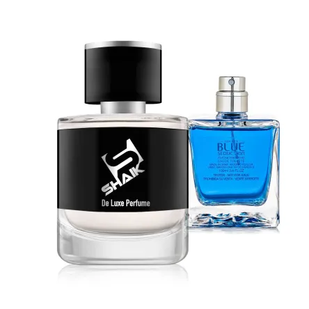 SHAIK парфумована вода для чоловіків 005 vs Antonio Banderas Blue Seduction 50мл