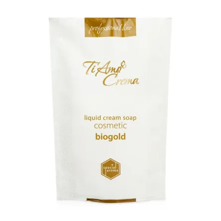 TiAmoCrema рідке крем-мило дой-пак Cosmetic Biogold* 400мл