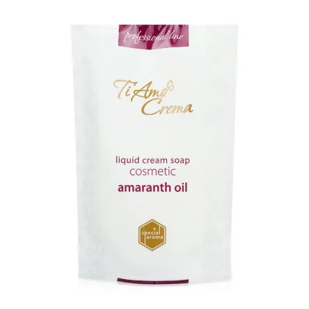 TiAmoCrema рідке крем-мило дой-пак Cosmetic Amaranth oil* 400мл