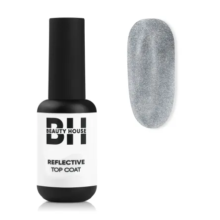 Beauty House топ для гель-лаку світловідбиваючий 8мл