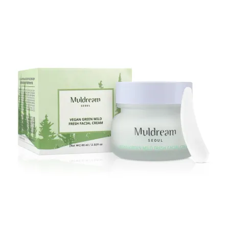 Muldream Vegan Green Mild крем заспокійливий, освіжаючий 60мл