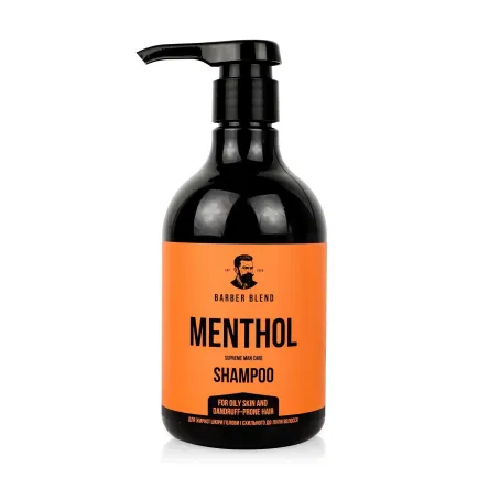 Barber Blend шампунь чоловічий від лупи Menthol