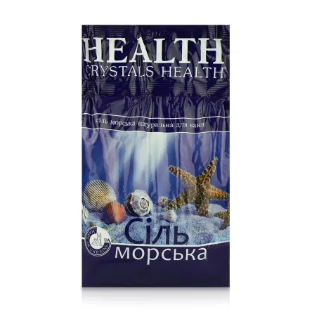 Crystals Health сіль для ванни морська 1кг
