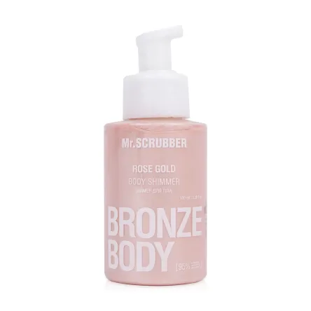Mr. Scrubber Bronze Body шиммер Rose Gold 100мл