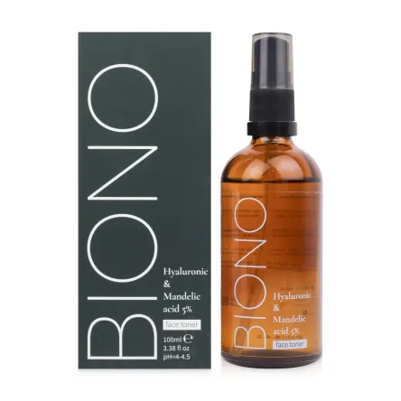 Biono тонер з гіалуроновою та мигдальною кислотою 5% 100мл