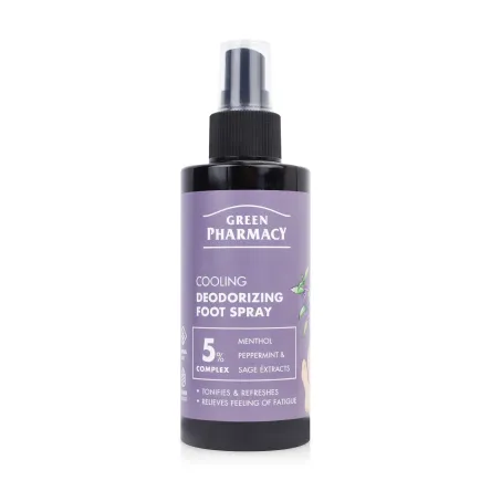 GreenFarmacy спрей для ніг охолоджуючий 150мл
