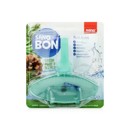 Sano Bon блок для унітазу Зелений ліс* 55г