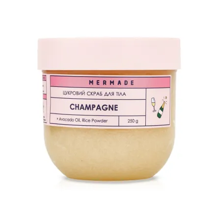 Mermade скраб для тіла цукровий Champagne 250мл