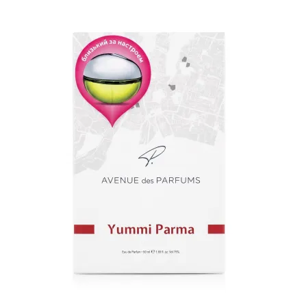 Avenue des Parfums парфумована вода для жінок Yummi Parma vs DKNY Be Delicious 50мл