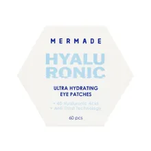Mermade патчі для повік зволожуючі гідрогелеві Hyaluronic 60 шт. — Фото 2
