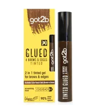 Got2b Brown&amp;Edges 2в1 гель для брів та укладки волосся dark blonde to brown 16мл — Фото 3