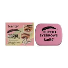 Karite мило для фіксації брів Super Eyebrows з щіточкою 25г — Фото 2