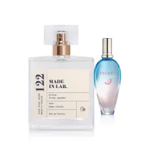 Made in Lab парфумована вода для жінок 122 vs Escada Sorbetto Rosso 100мл — Фото 2