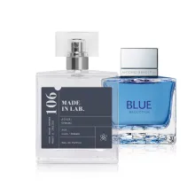 Made in Lab парфумована вода для чоловіків 106 vs Antonio Banderas Blue Seduction 100мл — Фото 2