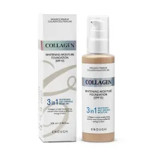 Enough Collagen 3in1 Whitening тональна основа — Фото 2