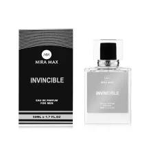 MiraMax парфумована вода для чоловіків Invincible vs Paco Rabanne Invictus 50мл — Фото 3