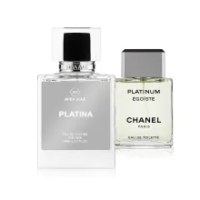 MiraMax парфумована вода для чоловіків Platina vs Chanel Egoiste Platinum 50мл — Фото 2