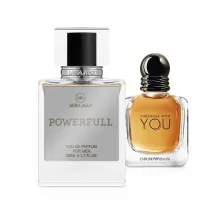 MiraMax парфумована вода для чоловіків Powerfull vs Giorgio Armani Stronger With You 50мл — Фото 2