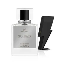 MiraMax парфумована вода для чоловіків So Bad vs Carolina Herrera Bad Boy 50мл — Фото 2