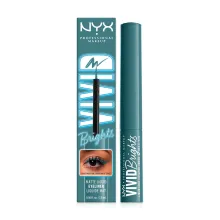 NYX Professional Makeup Vivid Brights рідка підводка для очей матова — Фото 3