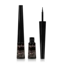 Topface Carbon Black рідка підводка для очей матова чорна 2.5мл — Фото 2