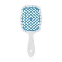Janeke Superbrush щітка для волосся * біло-блакитна — Фото 3