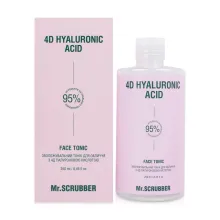 Mr. Scrubber 4D Hyaluronic Acid тонік зволожувальний 250мл — Фото 2