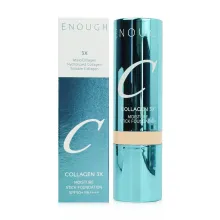 Enough Collagen 3x Moisture тональний стік з потрійним колагеном 13N SPF50 14г — Фото 3
