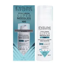 Eveline Cosmetics Super Needles мезо-бустер зволожувальний, освітлювальний 100 50мл — Фото 2