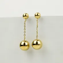 WOD Ball сережки 5* №11 gold — Фото 2