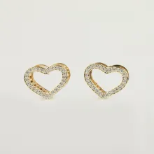 WOD Touch сережки 5* № 2 gold gold — Фото 2