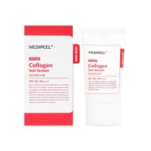 Medi-Peel Red Lacto Collagen сонцезахисний крем для обличчя для звуження пор SPF50 50мл — Фото 2